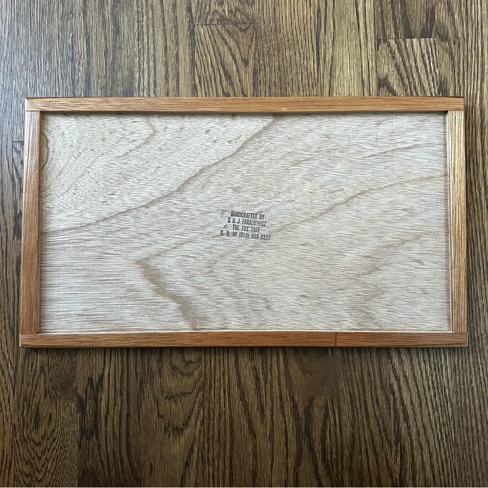 Vintage wooden name puzzle - Bethany